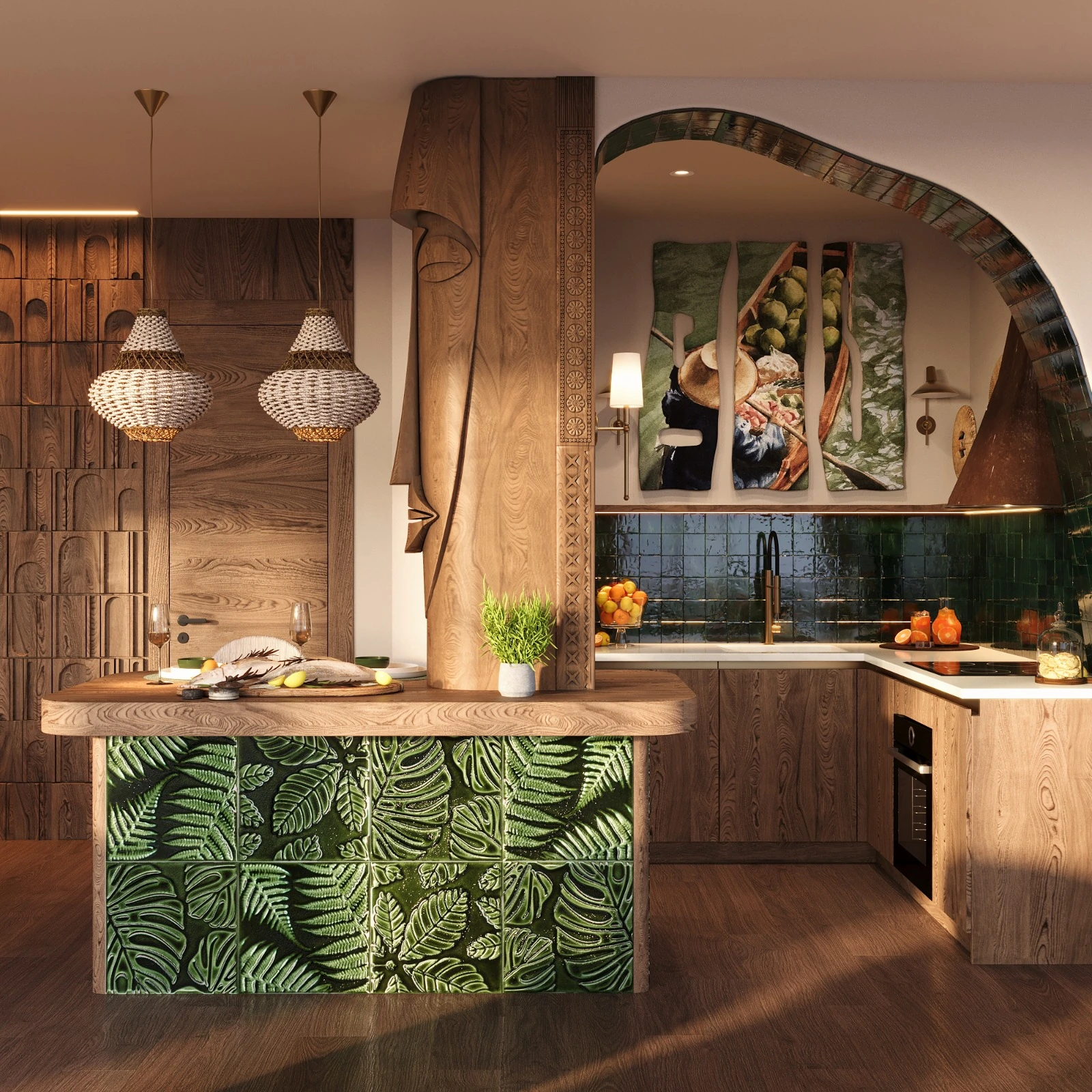 2 Bedroom villa render