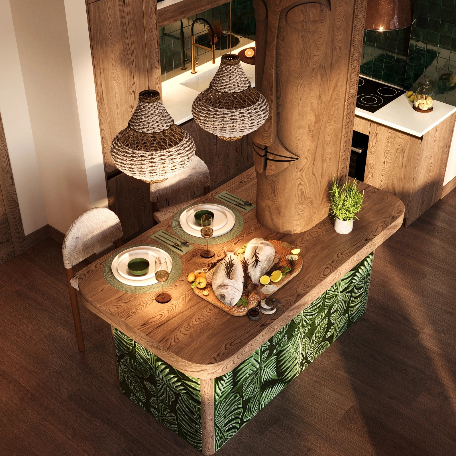 2 Bedroom villa render