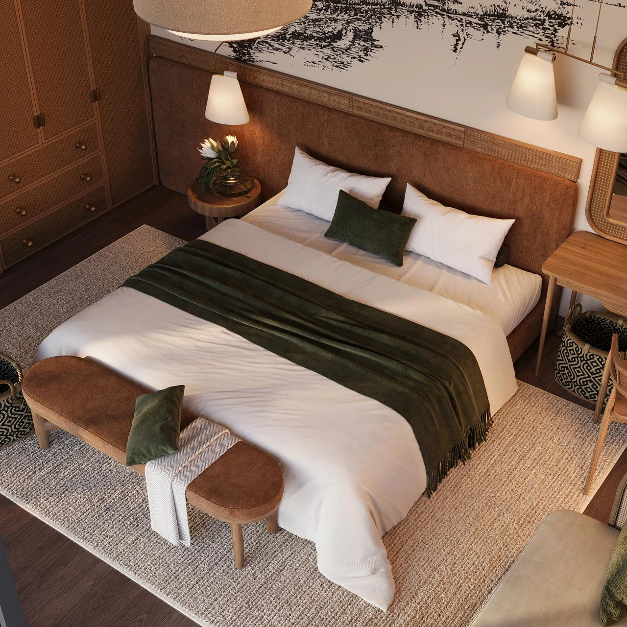 2 Bedroom villa render