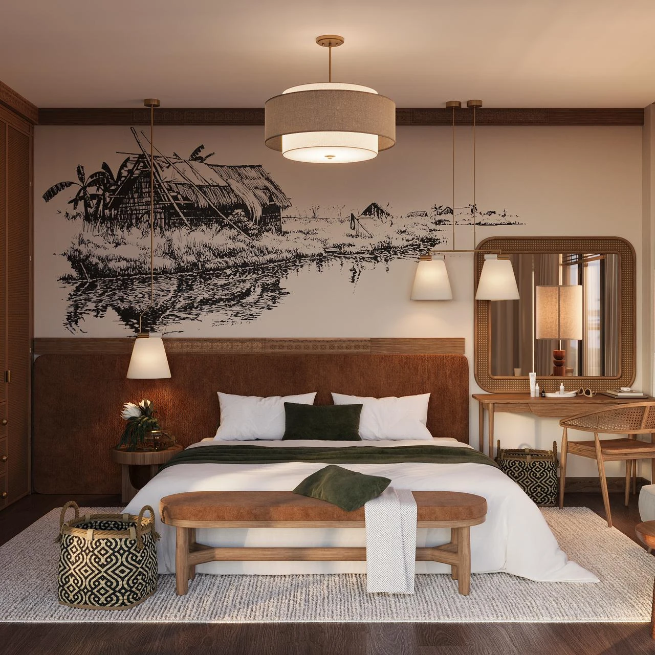 2 Bedroom villa render