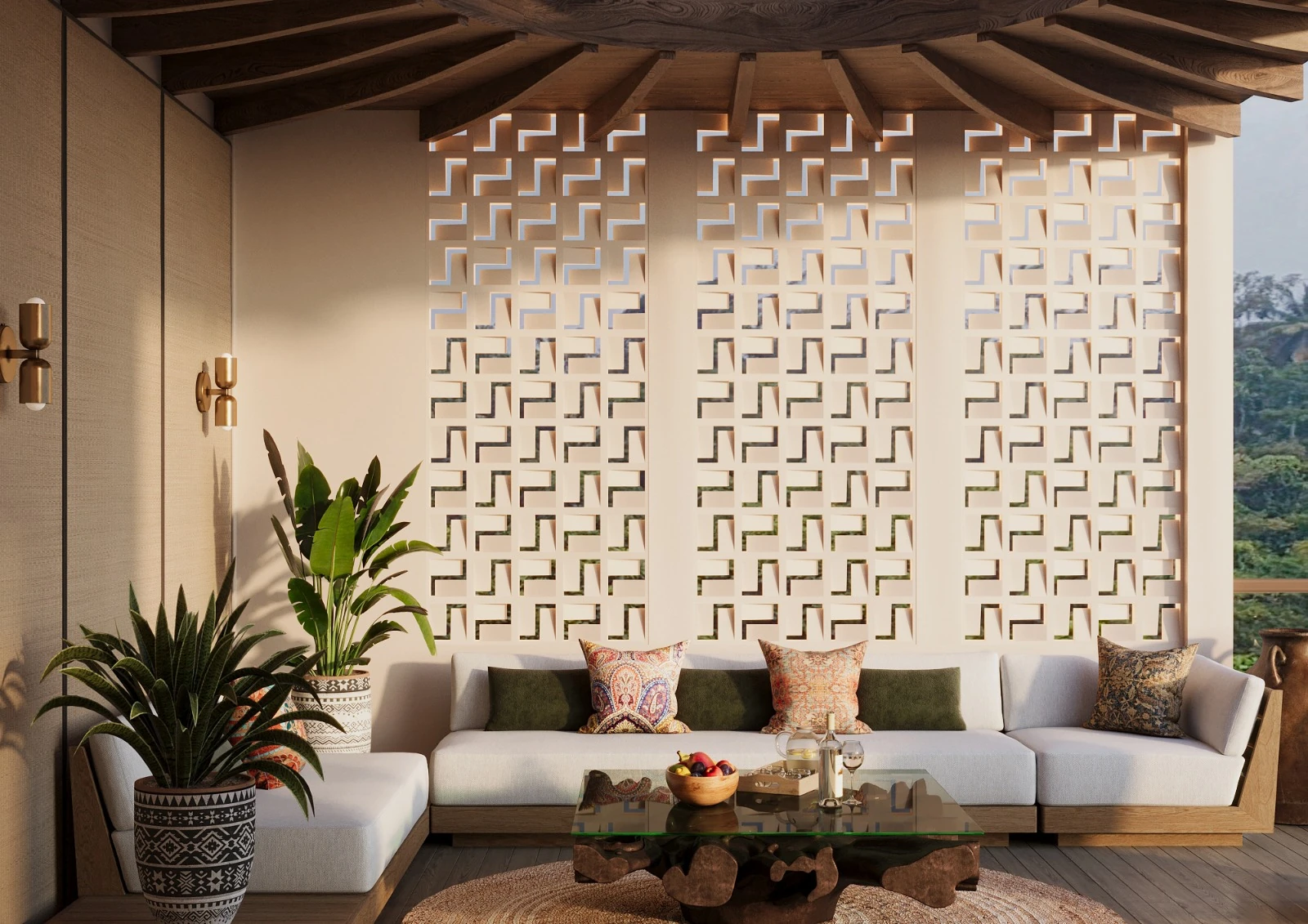 2 Bedroom villa render
