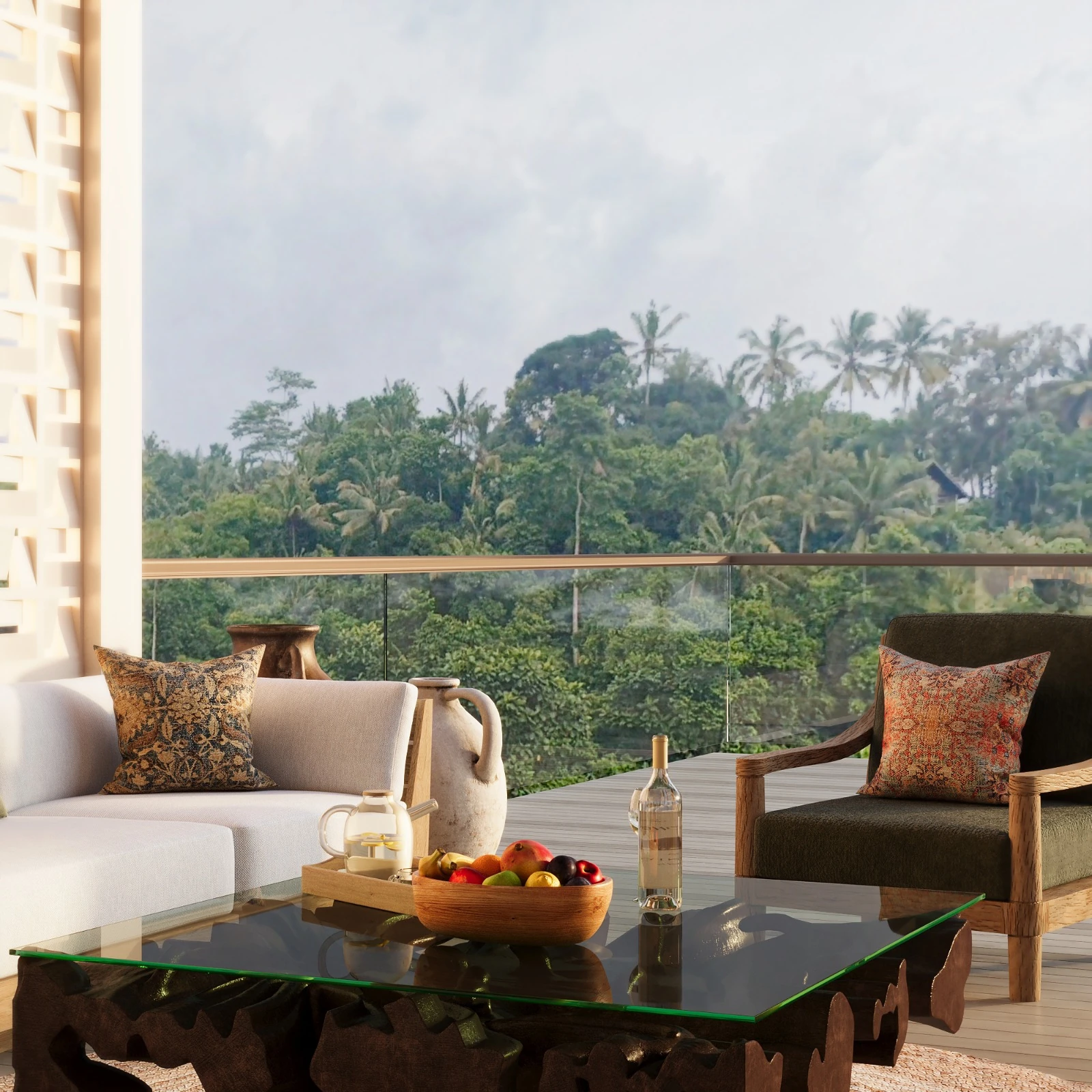 2 Bedroom residence, interior design visualisation