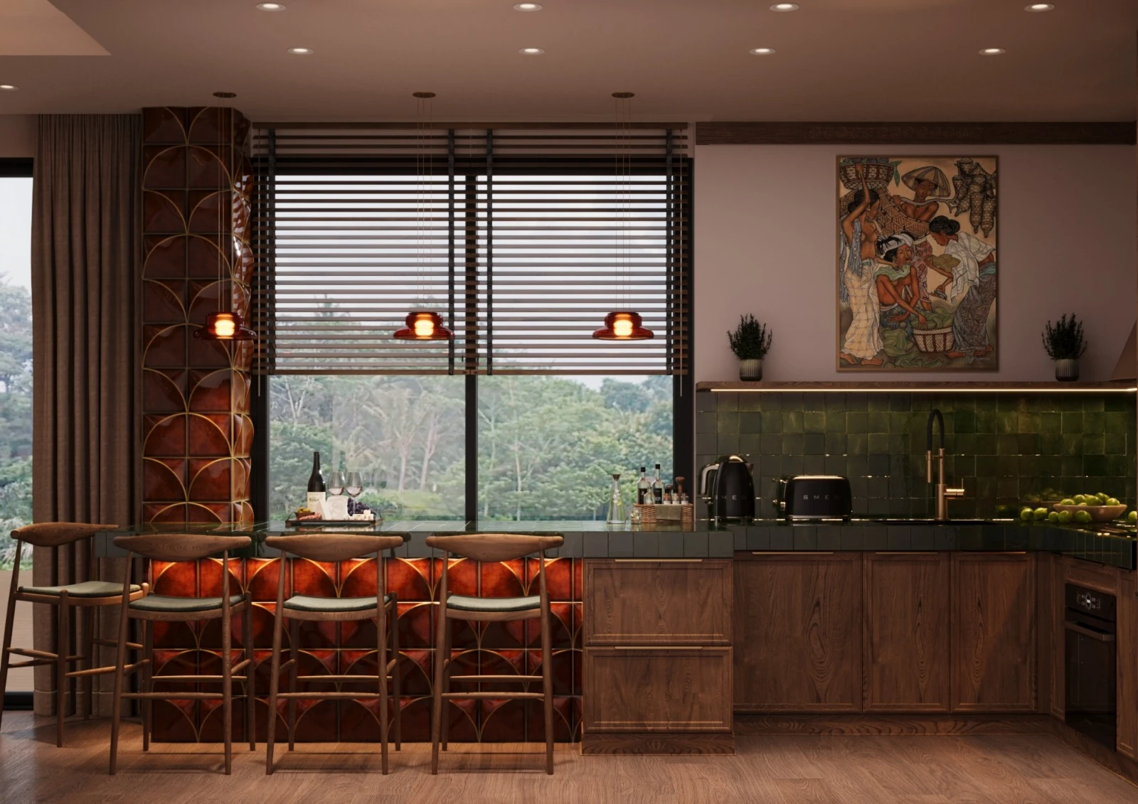 3 Bedroom villa render