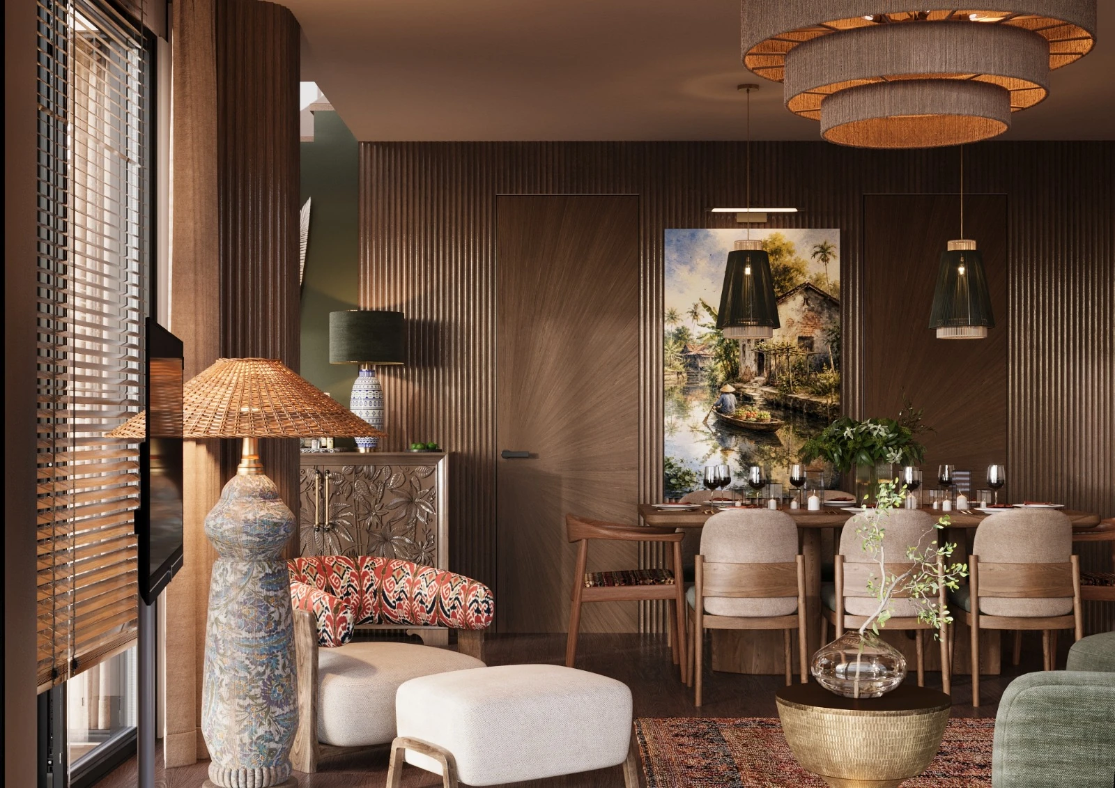 3 Bedroom villa render