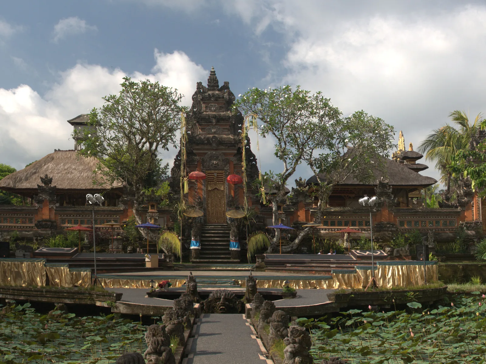 Saraswati-Tempel & Anlage des Königspalastes