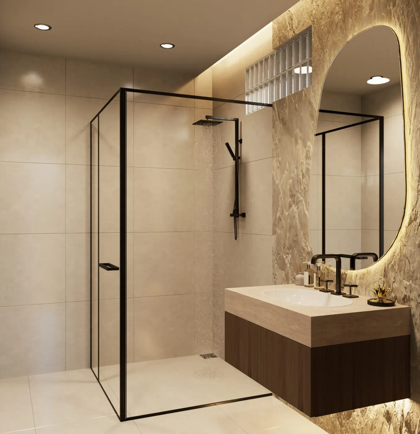 3 Bedroom villa render